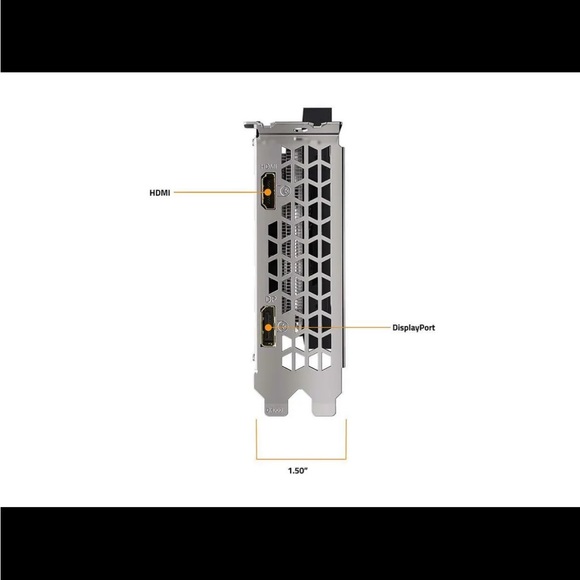 GIGABYTE Eagle Radeon RX 6500 XT 4GB GDDR6 PCI Express 4.0 ATX Video Graphics - Picture 4 of 5